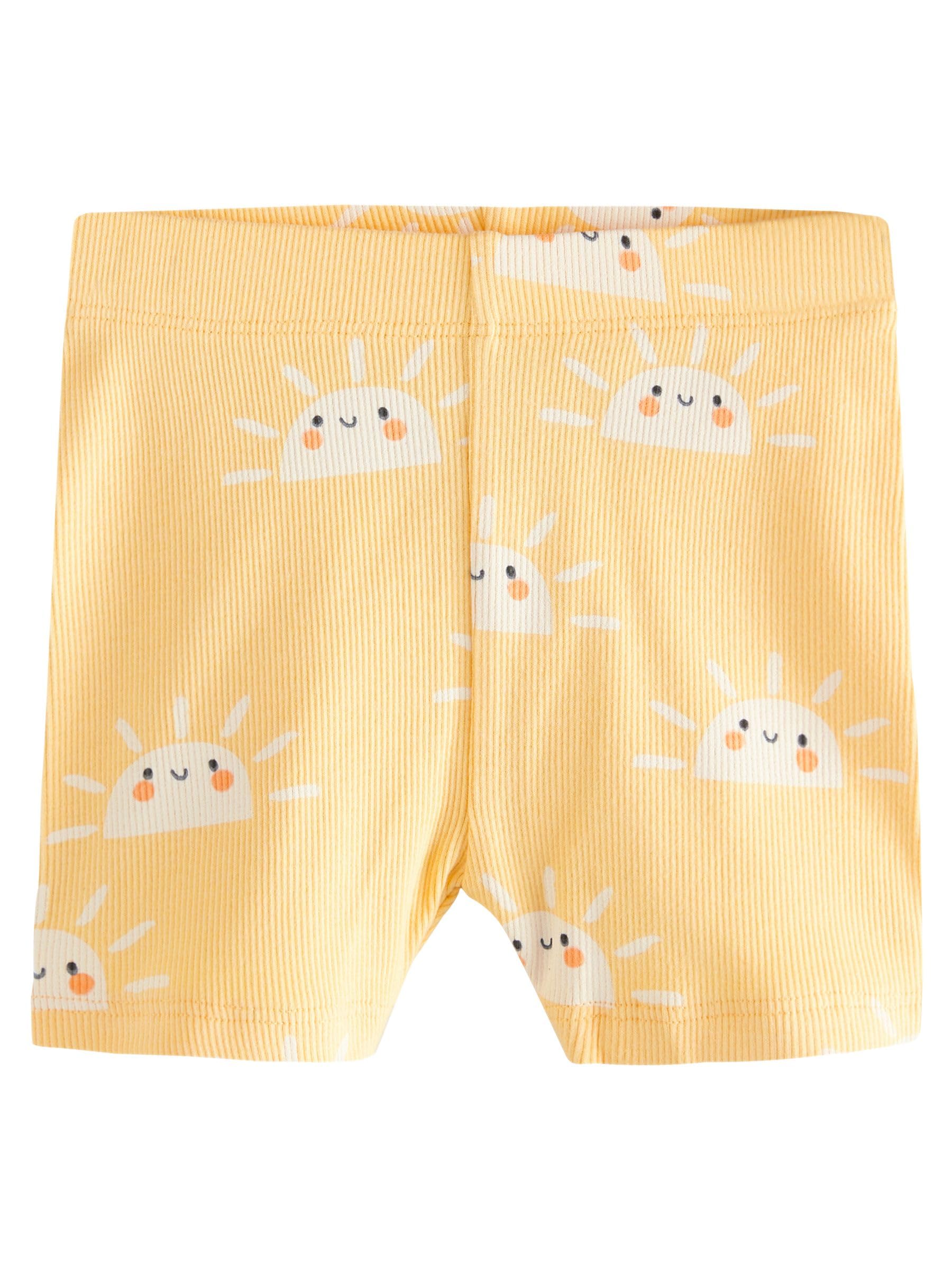 NEXT Ragazza Confezione da 5 Shorts Ciclista a Coste