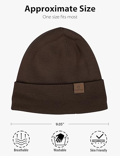 Miniatura 2 de LiuSuper Gorro XXL de gran tamaño para cabezas grandes, sombrero 100% lana, gorro de invierno cálido con forro polar extragrande para hombres y