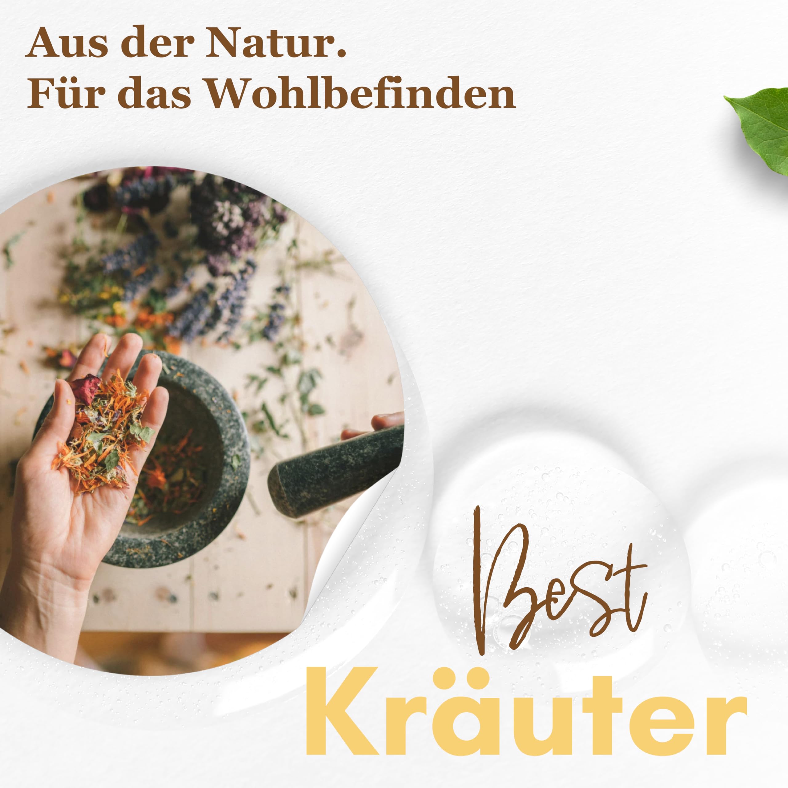 WILHELM Müller Kräutermischung - Kräuter Bonbons wie vom Jahrmarkt - Kräutermix als Bonbons - Im praktischen Beutel aus Deutschland - 2500g