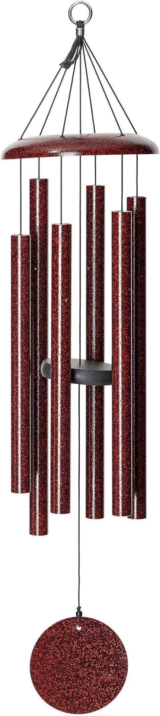 by Wind River - 36 inch Ruby Splash Wind Chime for Patio, Backyard, Garden, and Outdoor Decor (Aluminum Chime) Made in the USA