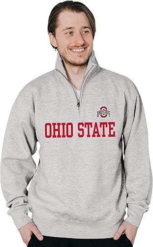 Miniatura 5 de Blue 84 Sudadera con cremallera de un cuarto para hombre, color gris