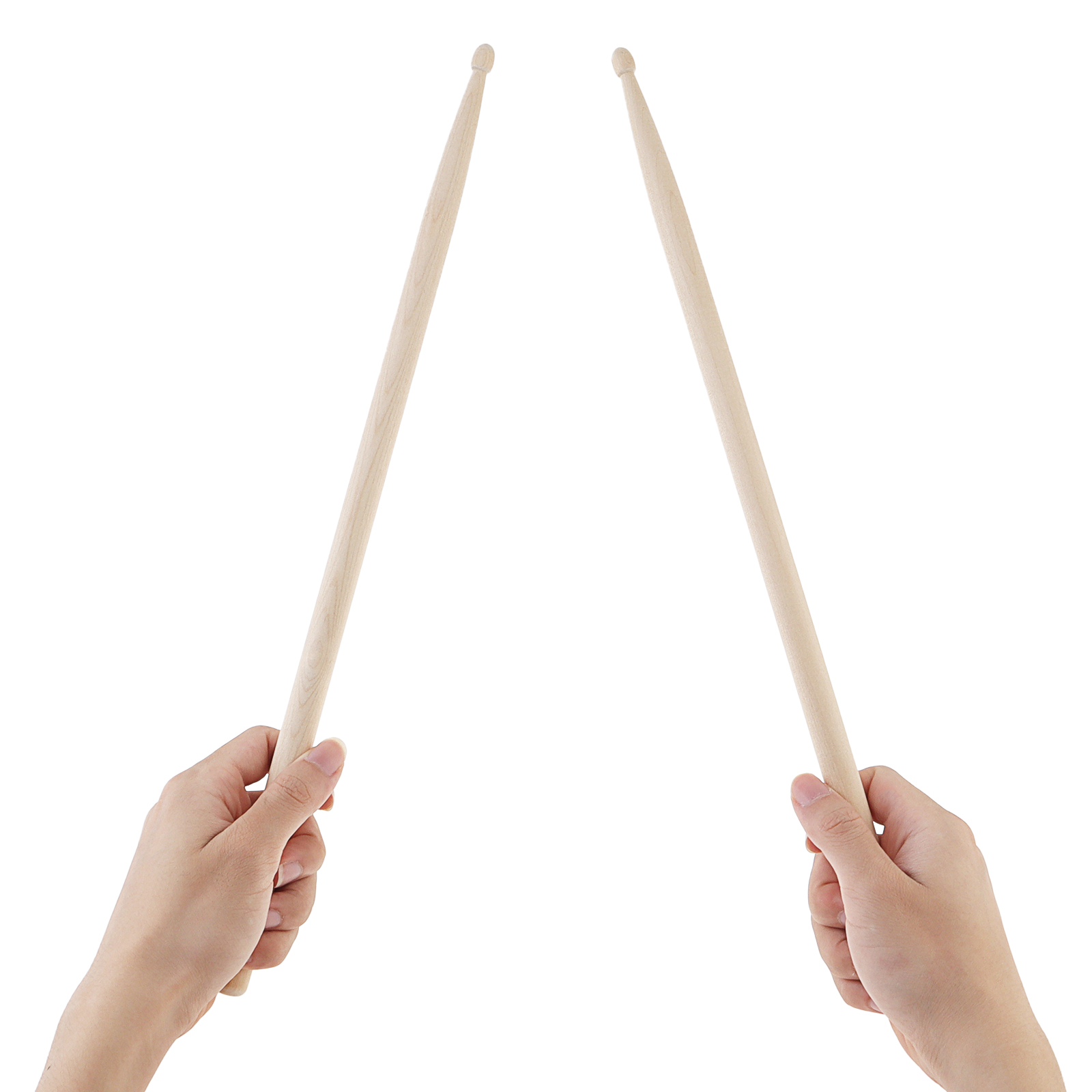 Bacchette Per Batteria Origlam 5A - In Acero Con Punta In Legno