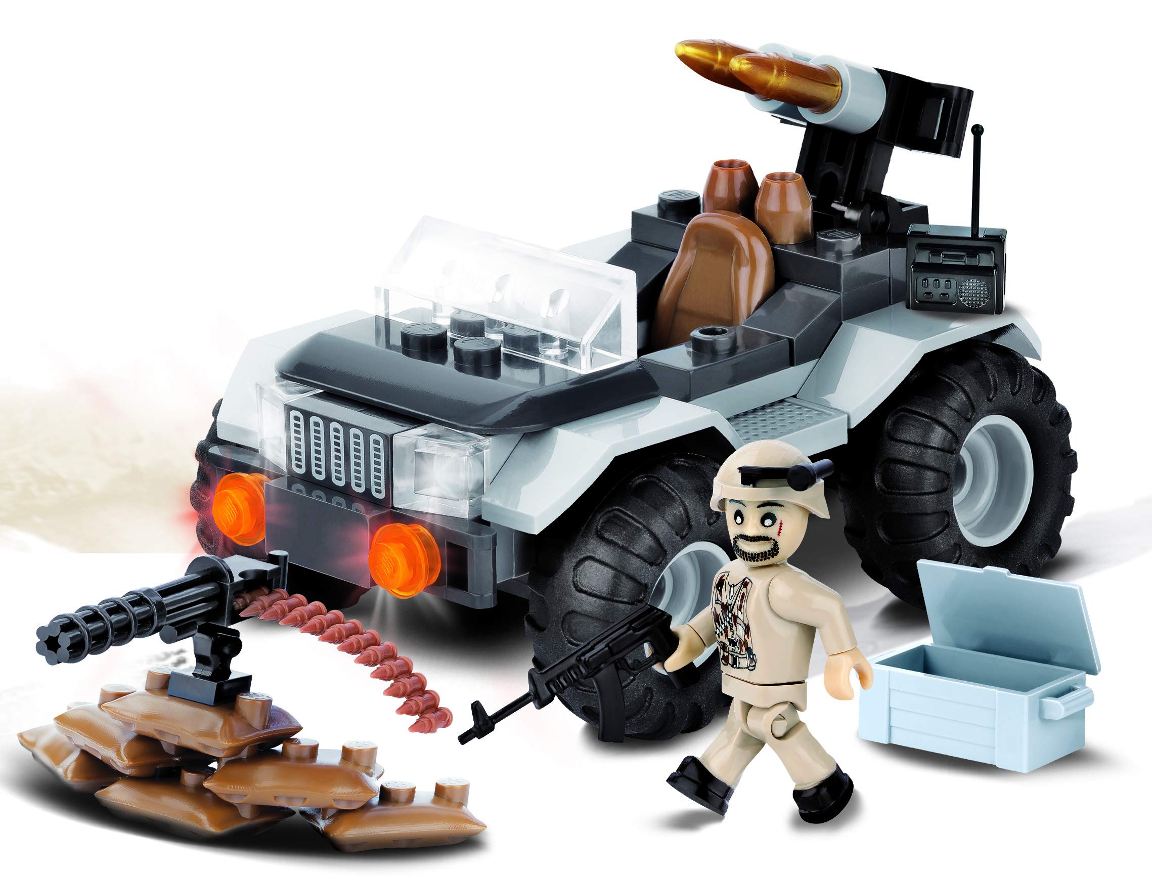 Cobi 2197 - Set Costruzioni Mobile Infantry Post, Grigio