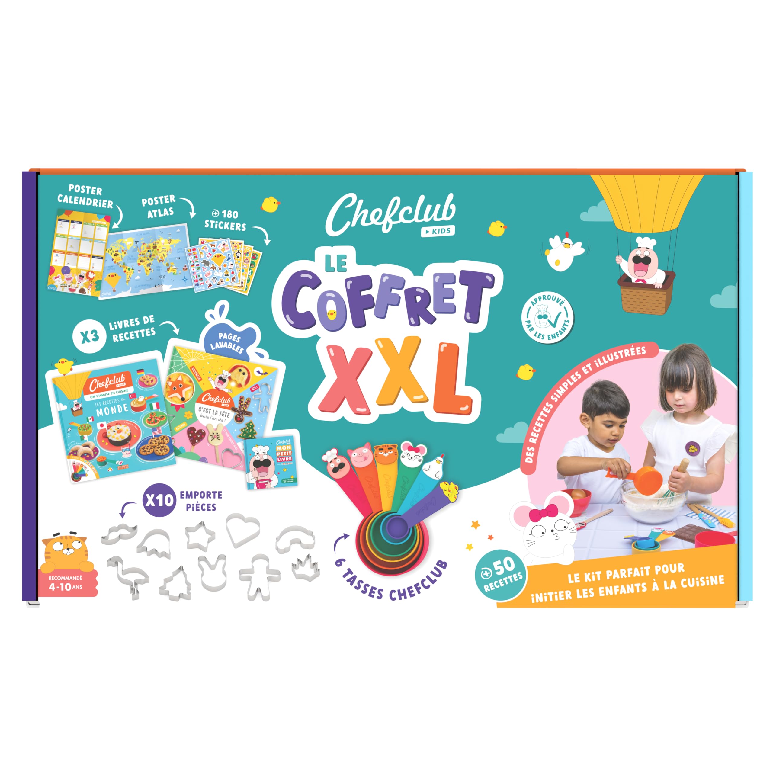 Coffret XXL Petit Cuistot: Coffret XXL Le petit cuistot