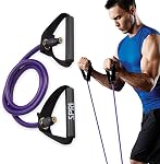 SPRI Xertube Bandes de résistance avec poignées – Toutes les cordons d'exercice vendus séparément avec l'option de fixation d'ancrage de porte de fitness de salle de gymnastique à domicile