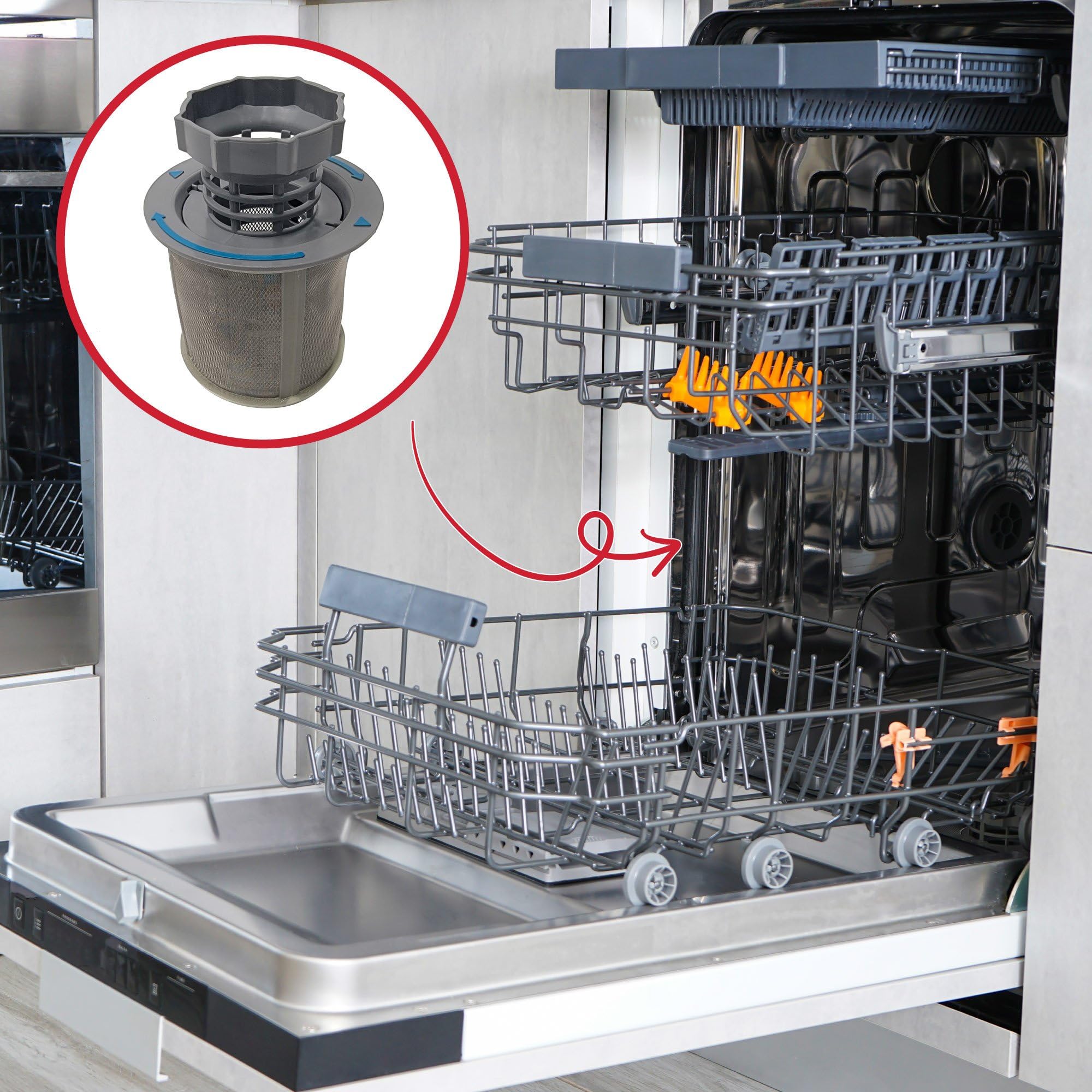 Bosch Geschirrspüler Filter Micro 427903 - Original Ersatzteil Für Bosch Spülmaschinen