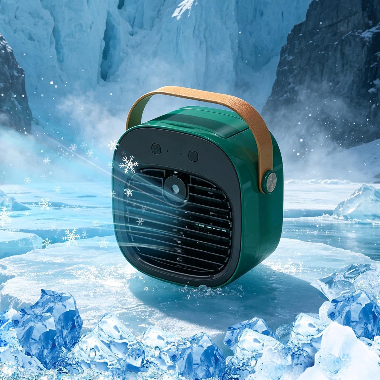 Ventilatore da Scrivania Personale Mini USB Ricaricabile 3 Velocità | Ventilatore Tavolo Personale Viaggio per piano di lavoro, camera da , comodino, ufficio domestico, viaggi,