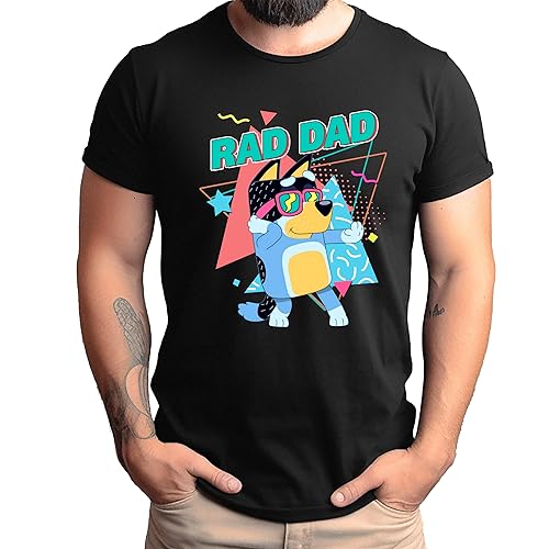 Blueys Rad Dad Shirt, Rad Like Dad Shirt, Father Day Shirt, Blueys Dad Shirt, Dad and Son Matching Shirt, Dad Birthday Gift, Dad and Girl Matching