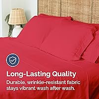 Vista 376 de Sábana encimera de bolsillo profundo, más suave que el algodón egipcio, 1 sábana encimera para colchón tamaño Queen