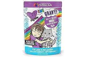B.F.F. OMG! Wet Cat Food: Oh My Gravy, Booya! Beef & Chicken Feast