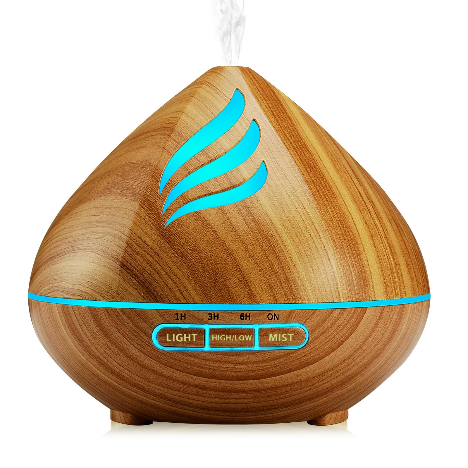 SOLEILHOME 500ml Essential Oil Scent Diffuser with Remote