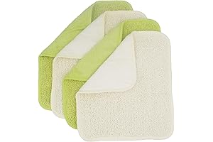 Nature-Friendly Dual Layer Washcloths