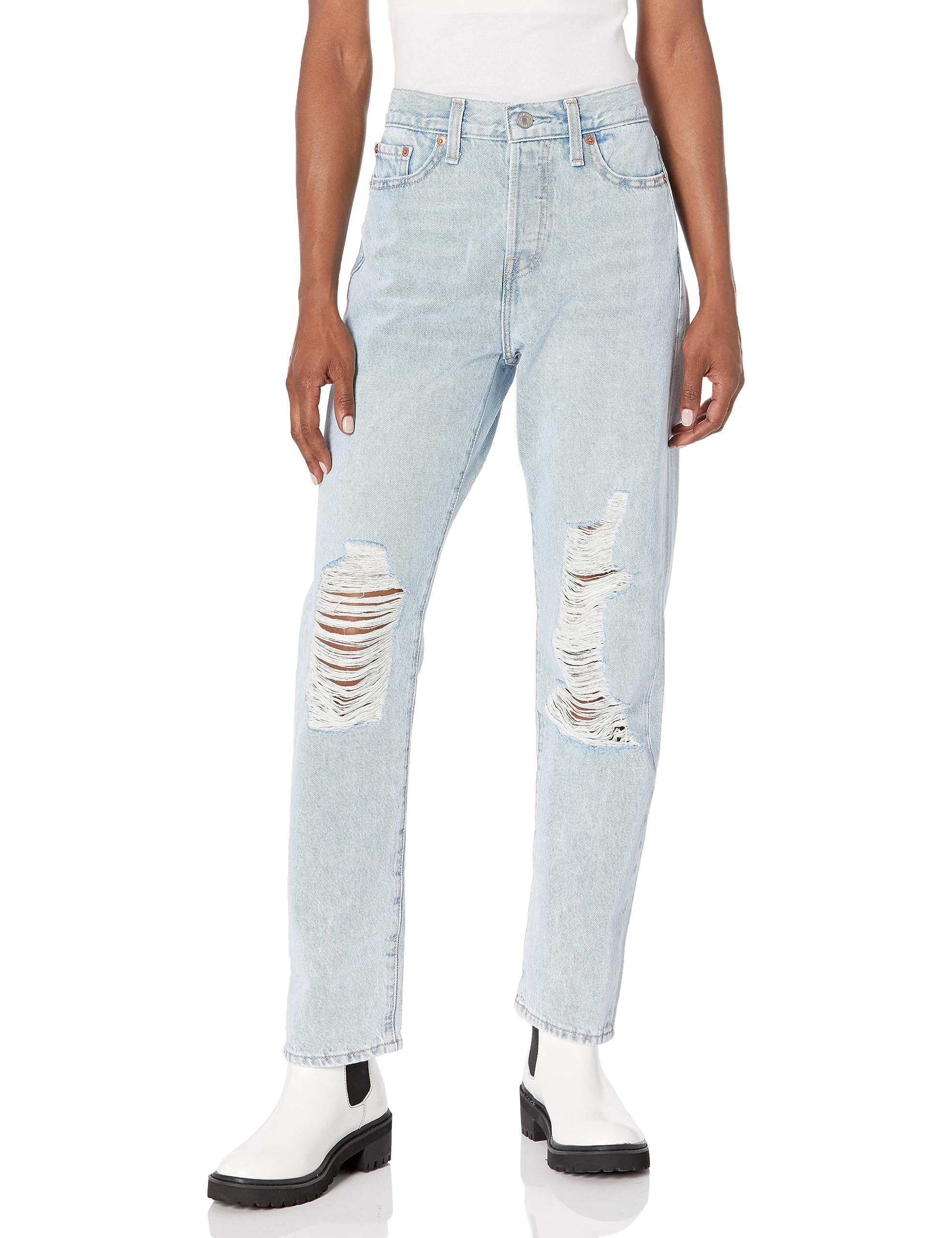 Levi's Women's Wedgie Straight Jeans: 25 Flow Style