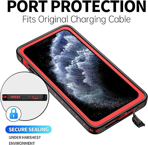 Miniatura 8 de Funda impermeable para Apple iPhone 11 Pro Max, serie BEASTEK NRE a prueba de golpes, bajo el agua IP68, con protector de pantalla integrado,