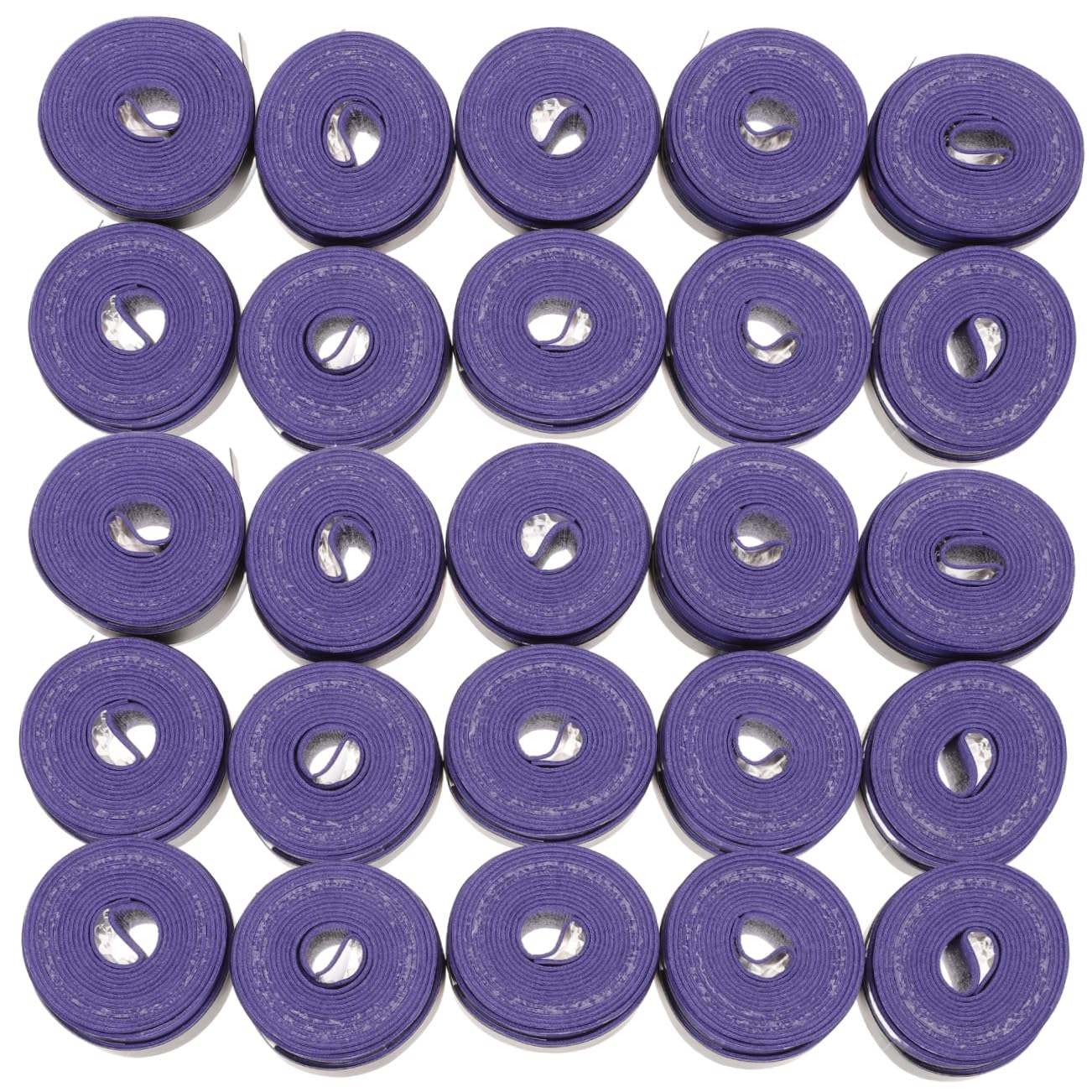 Toyvian Fascia bandalette strenne Impugnatura Assorbente per Racchetta da Tennis overgrip per Racchette da Badminton Fasce per Racchette assorbenti Il ​​Sudore Viola,Porpora