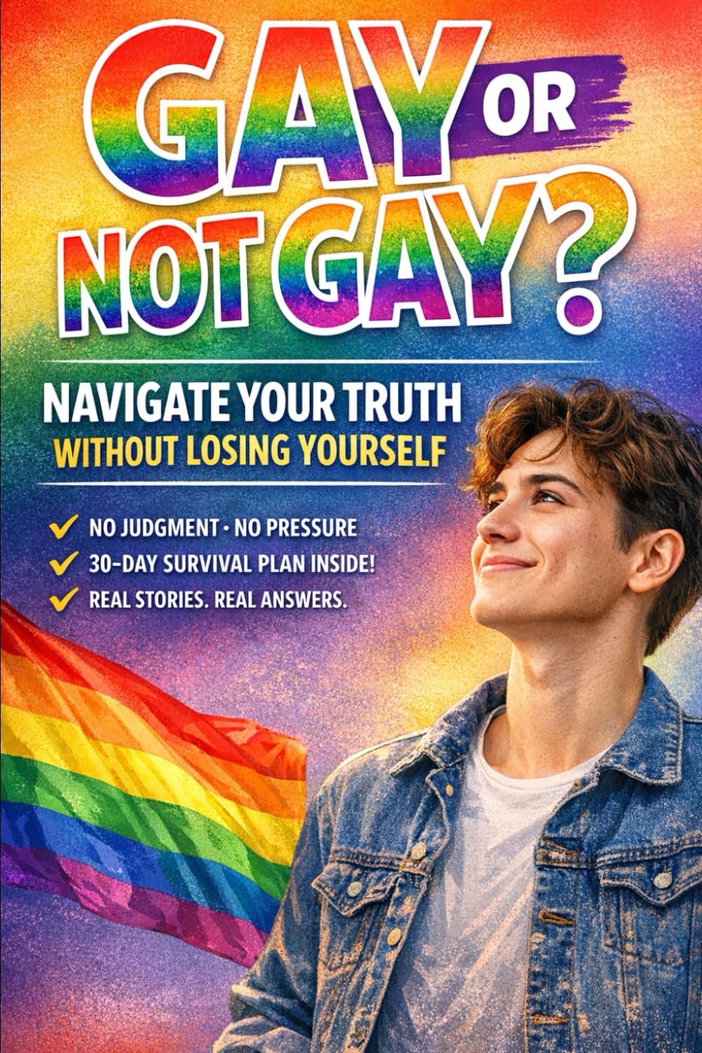 Gay or Not Gay?: A Calm, Respectful Guide to Exploring Your Attraction, Defining Your Identity, and Finding Your Peace.