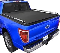 Vista 21 de Cubierta para plataforma de camión Tyger TriFold Tonneau para 2015 – 2016 F150