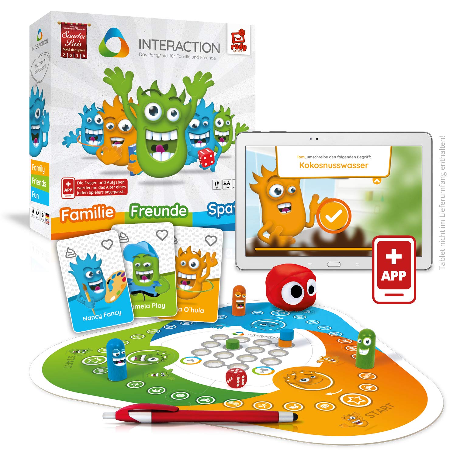 RG007 - INTERACTION 2019 - Interactive board game Fun with app and paint pen