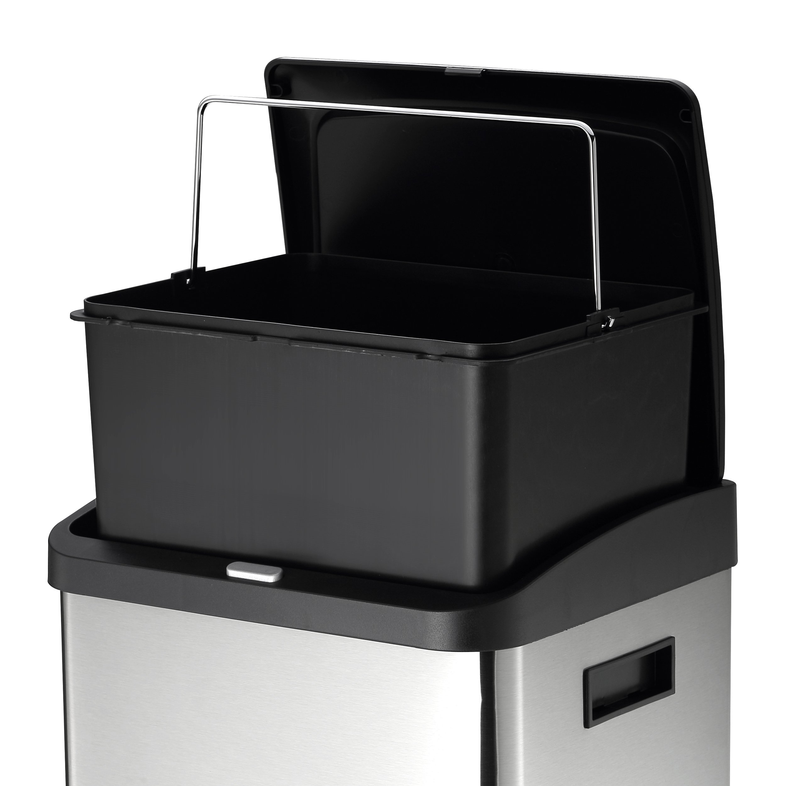 Buy Mari Home Tower Recycling Bin 34L Double Waste Bin Stainless