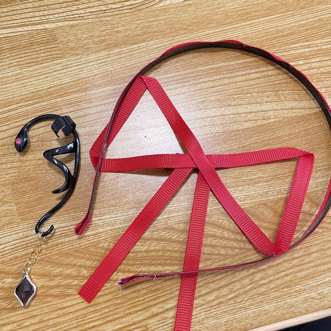 Amazon.co.jp: 魔法少女まどかマギカ 暁美ほむら イヤーカフス リボン