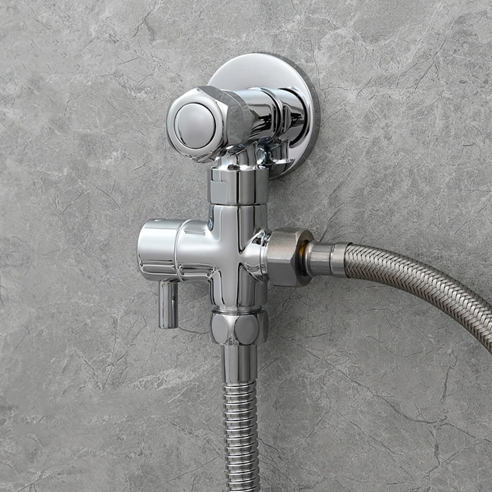 Ch Bidet ręczny zestaw prysznicowy do toalety - podwójny tryb bez stali, wysokie ciśnienie, łatwe wkładanie, higieniczne akcesorium łazienkowe
