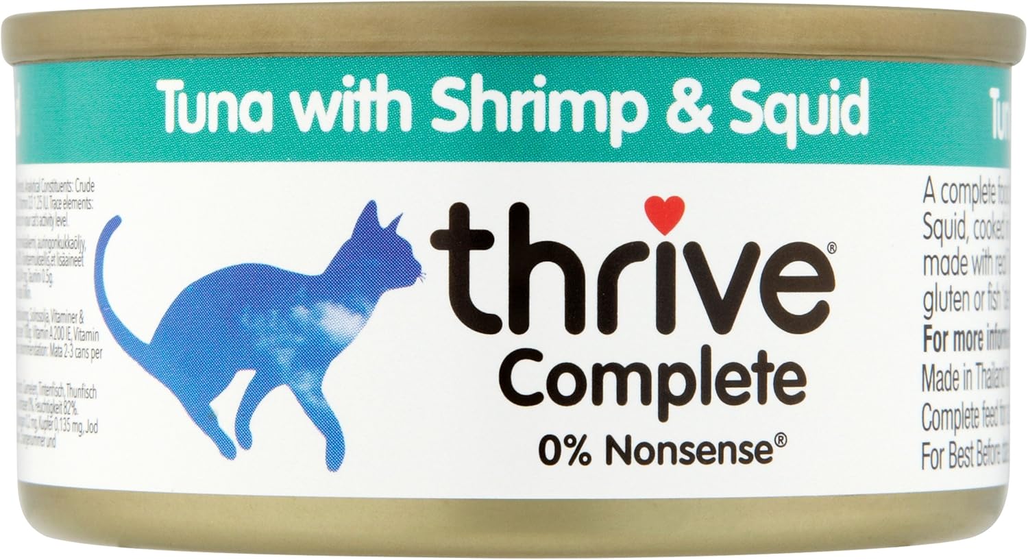 Thrive Complete Cat Food Tuna with Shrimp & Squid 12 x 75g