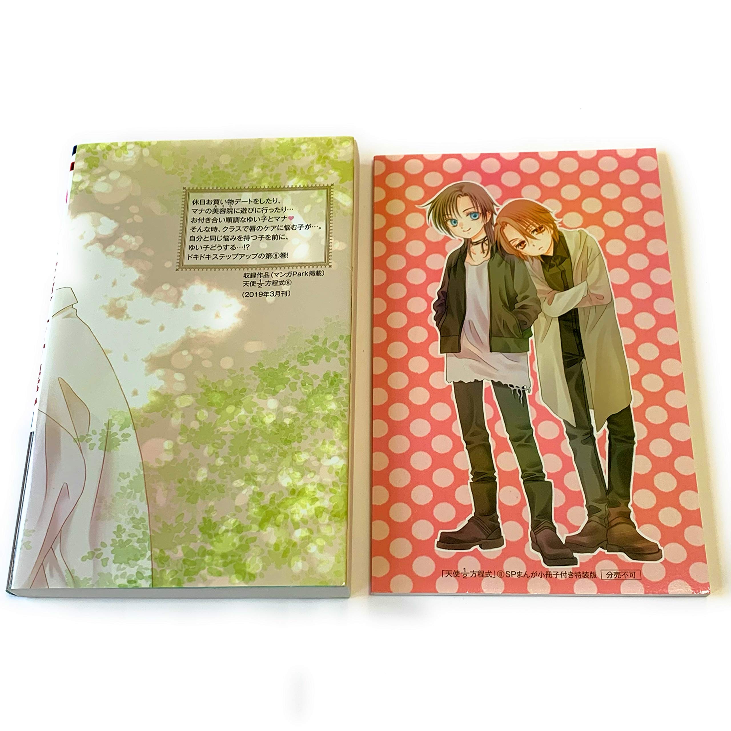 天使１ ２方程式 8巻 ｓｐまんが小冊子付き特装版 花とゆめコミックス 日高 万里 本 通販 Amazon