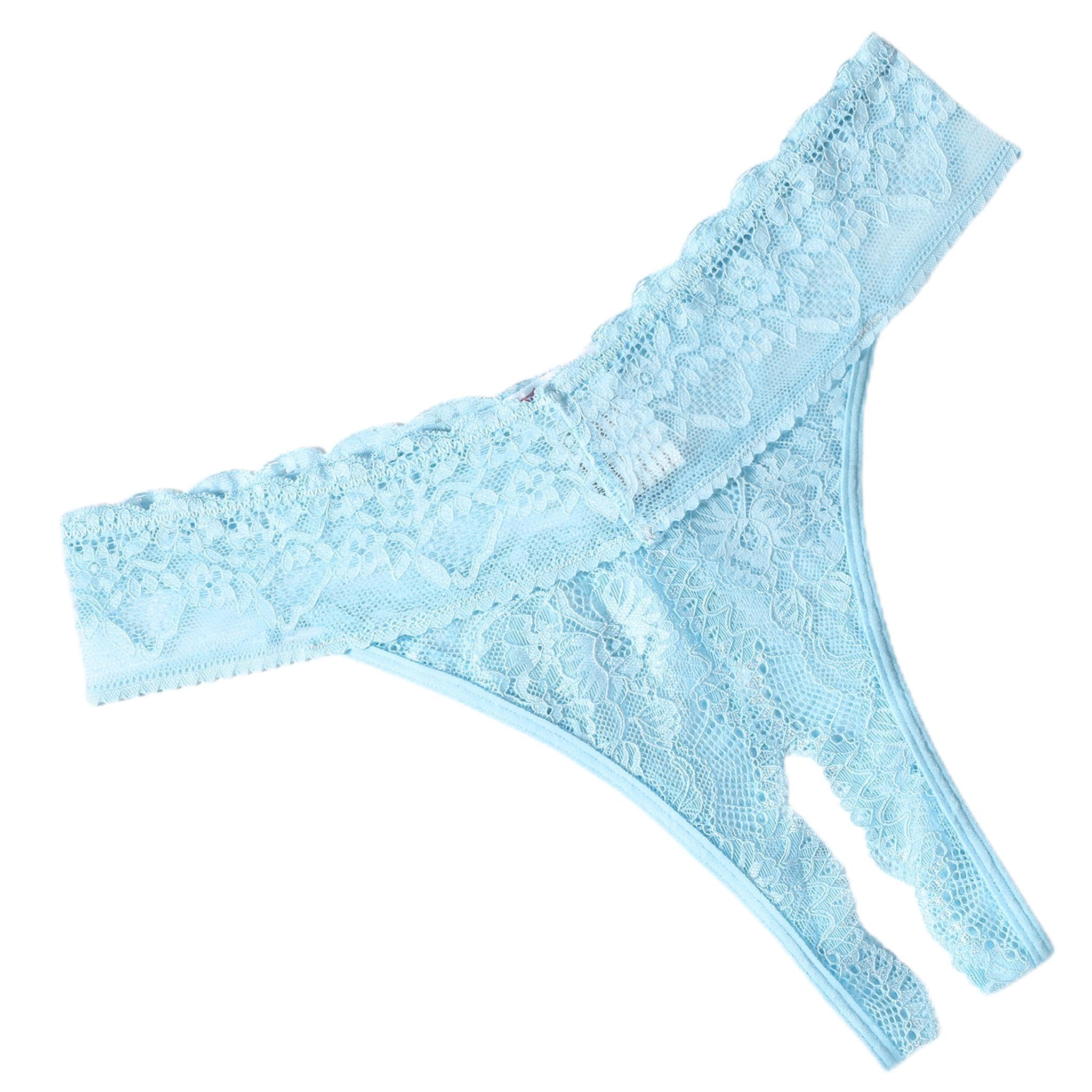 Avidlove Womens Lace Panties Low Waist Thong T Back Hollw Out Underwear