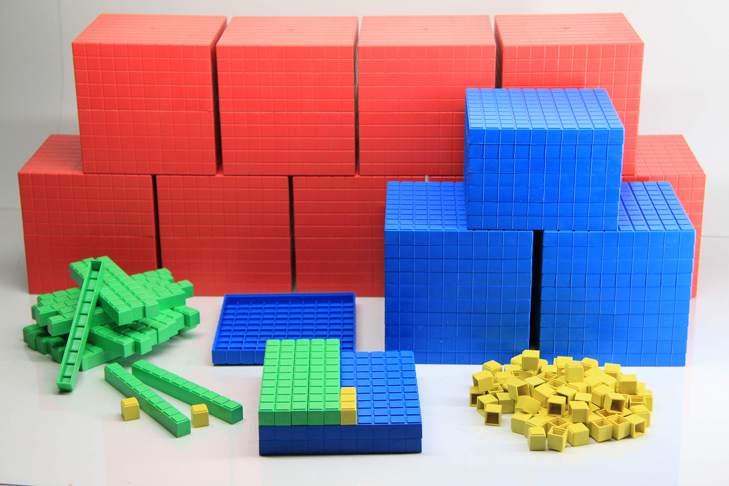 WISSNER aktiv lernen - Dienes Dezimal Rechensatz 189 Teile - RE-Plastic°