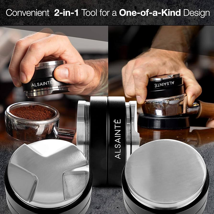 Amazon | エスプレッソ タンパー & ディストリビュータ 58mm