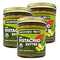 Vista 11 de Mantequilla de pistacho, Wilderness Poets. Orgánica y cruda. Mantequilla de nuez.