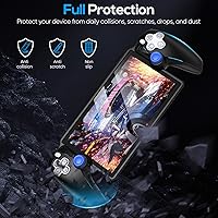 Vista 16 de FYOUNG Funda protectora para PlayStation Portal, funda protectora de silicona suave con protección completa y agarre antideslizante para el pulgar