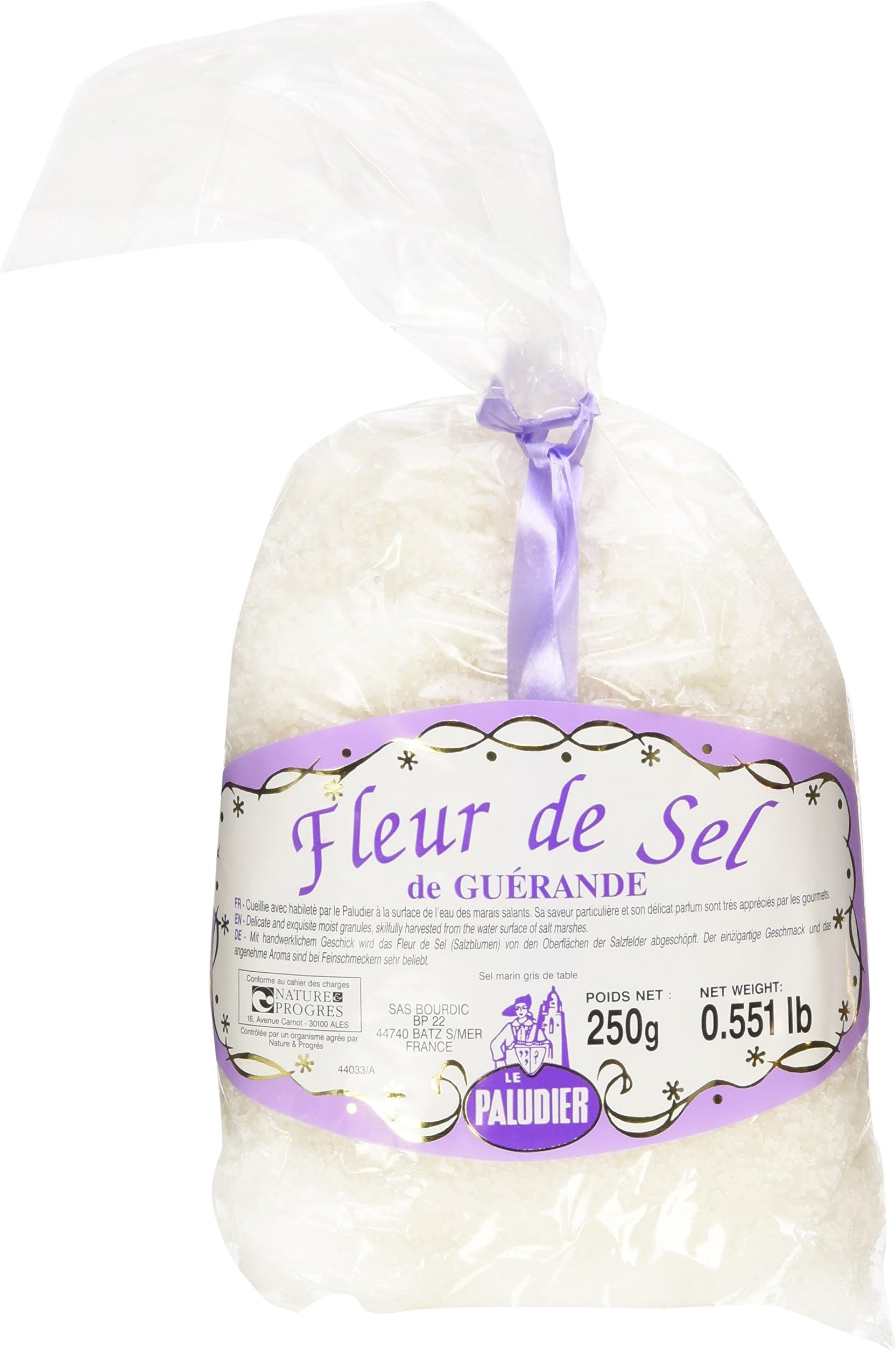 Le Paludier Guerande Fleur de Sel (8.8 ounce)