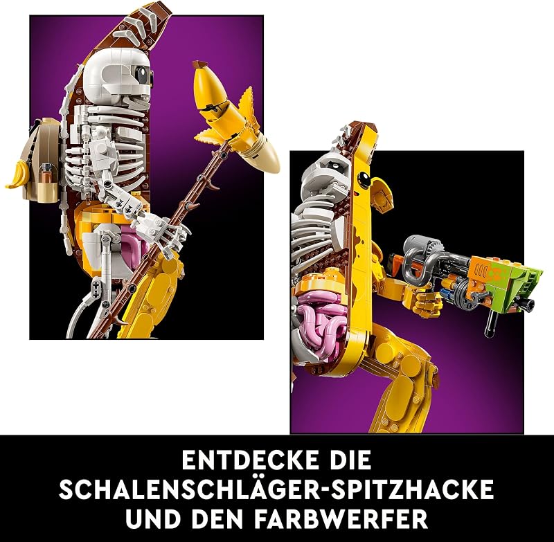LEGO Fortnite Bone Schali Gamer Modellkészlet - 1414 Darabos Építőjáték Felnőtteknek, Játék Dekoráció, Kreatív Hobbi Szett, Gamer Ajándék