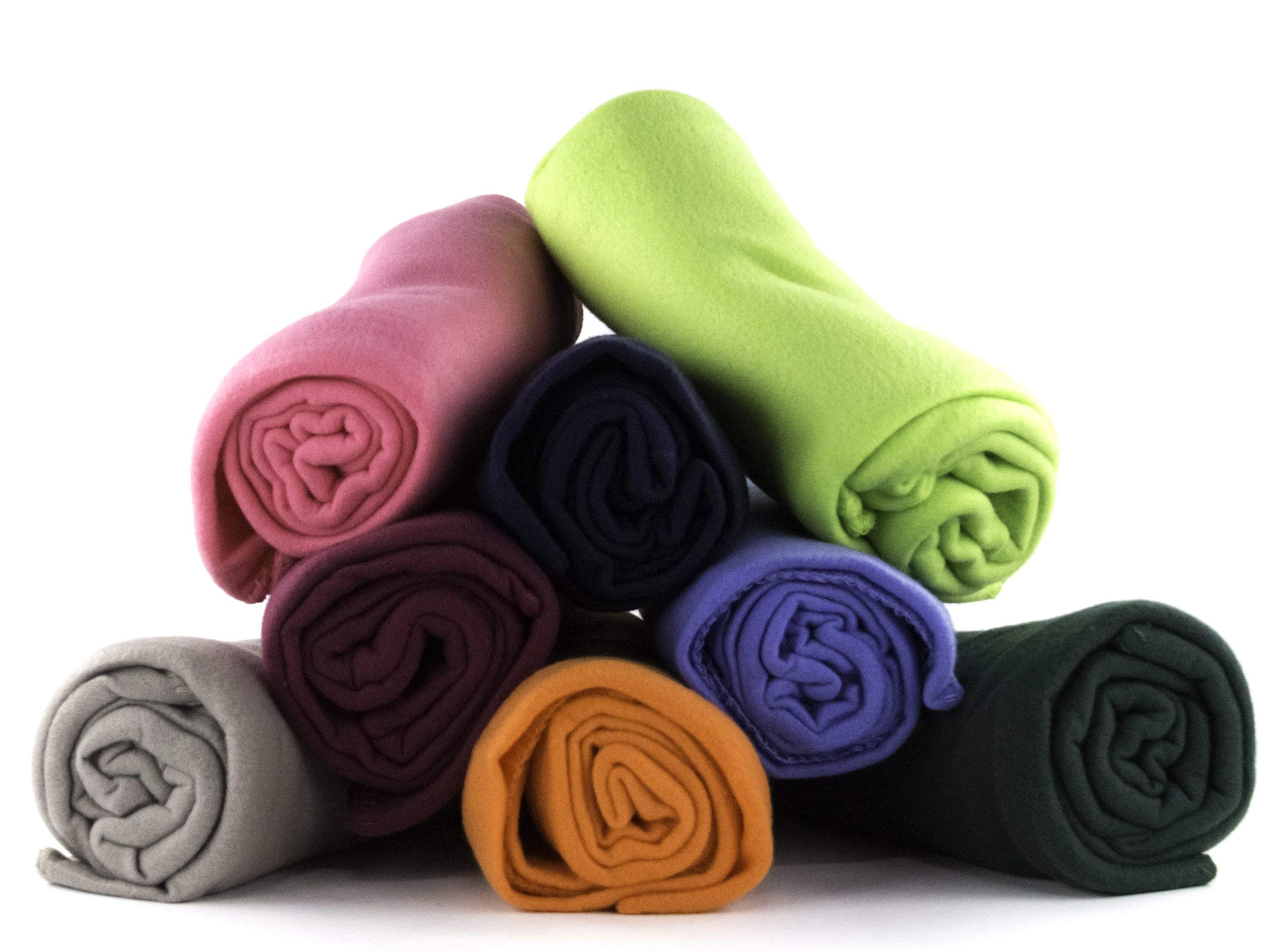 Imperial Home50 x 60 Ultra Soft Fleece Throw Blanket (Assorted Colors)