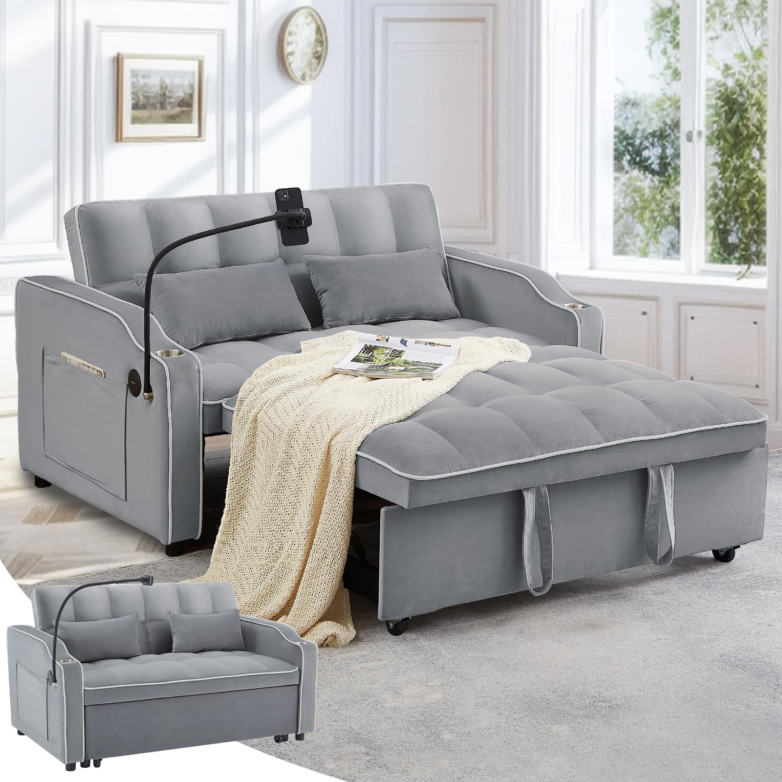 3 in 1 Convertible Couch