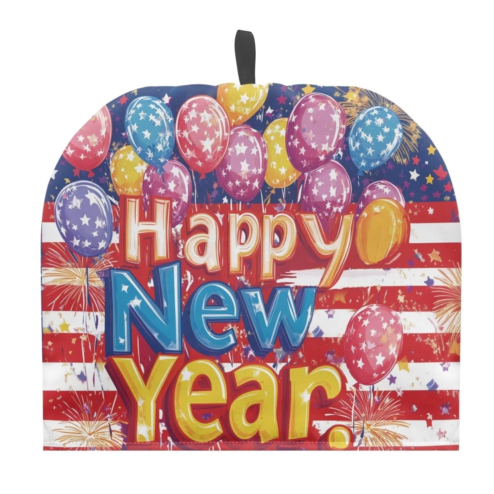 Tutolipy Tea Cosy for Teapots Keep Warm Teapot Cover Insulated Kettle Cover for Home Kitchen Decor Dust Proof Tea Cozies with Handy Hanging Loop,Balloon Decor for Newyear — image 1