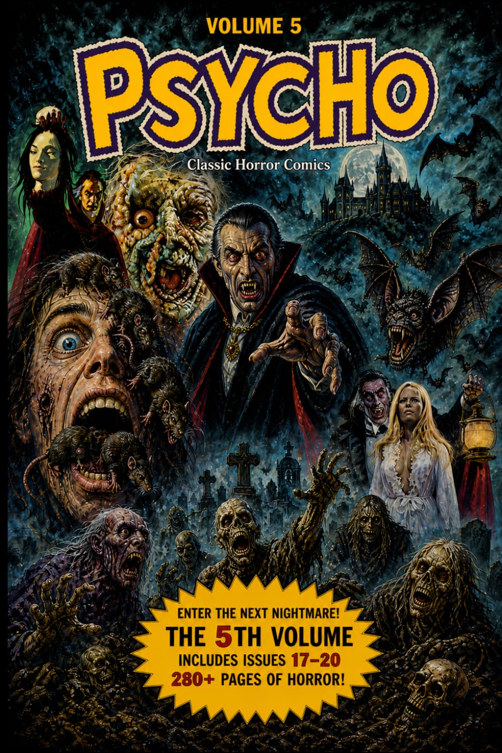 Psycho Classic Horror Comics Vol 5 (Psycho Classic Comic Collection)