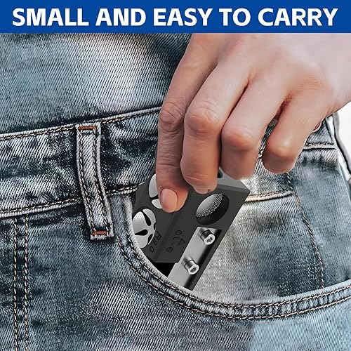 Miniatura 5 de Kit de repuesto de puntas de taco de billar 11 en 1, moldeador de puntas de taco de billar, accesorios portátiles para mesa de billar para reemplazo