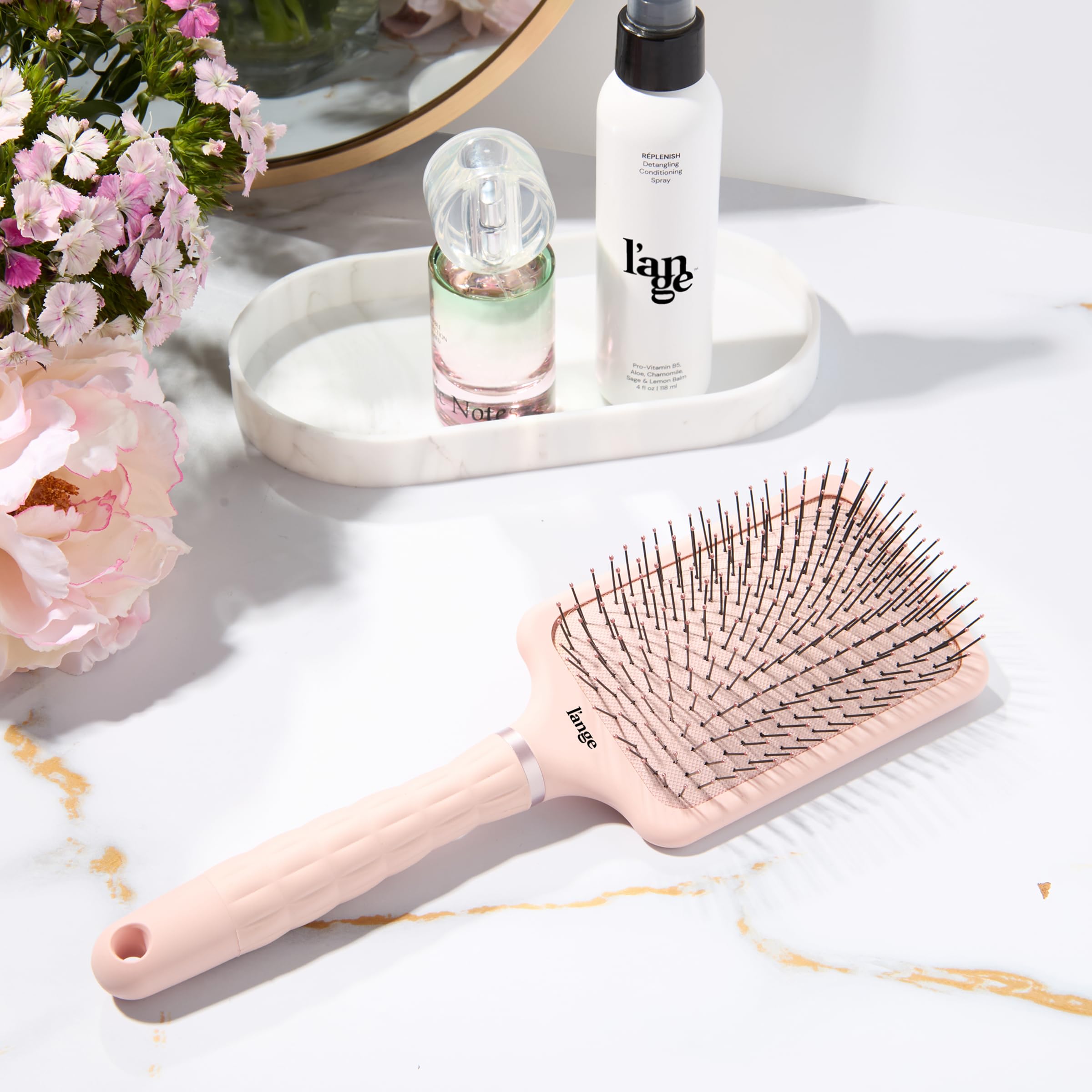 PEAU DE L'ANGE Lingering Cleansing 3個セット Amazon.com : L'ANGE HAIR Detangling Paddle Brush | Gentle Nylon