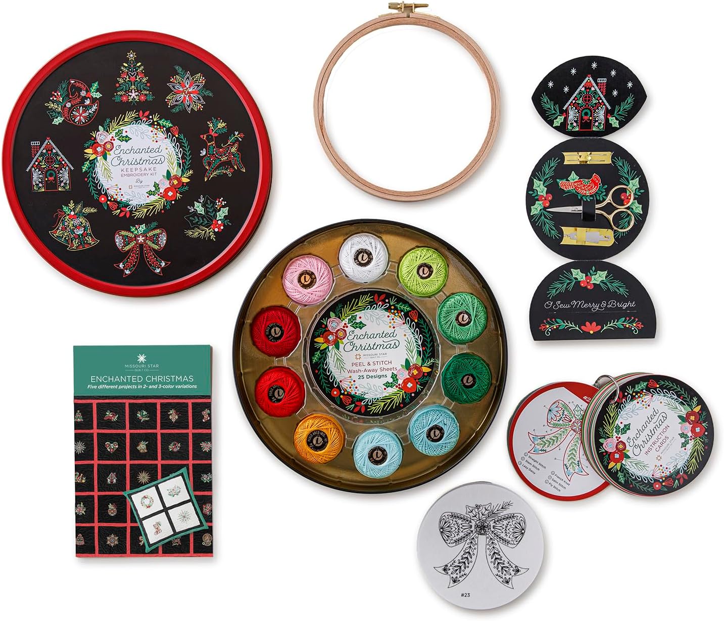 Enchanted Christmas - A Keepsake Embroidery Kit by Missouri Star