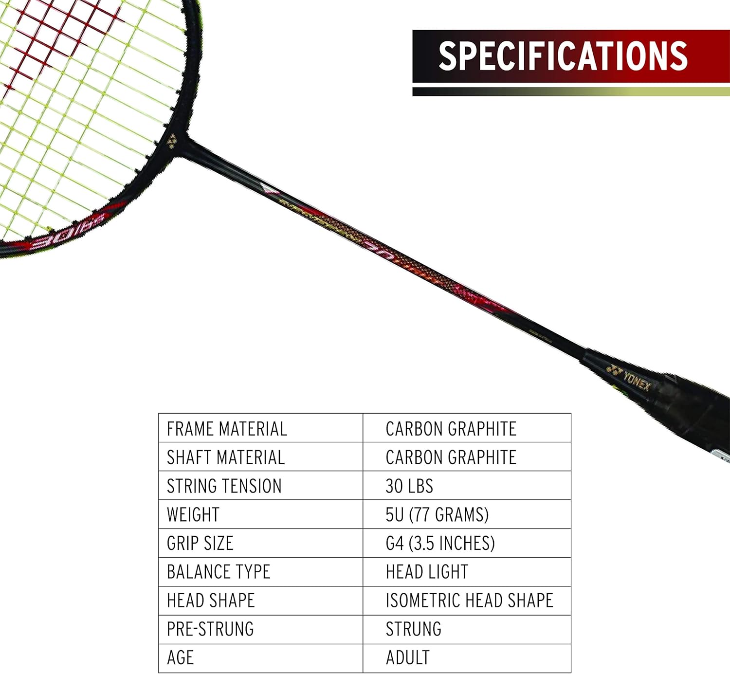 Yonex Nanoray 70 Light Badminton Racquet