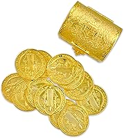 Vista 3 de EHV Arras Para Boda Unidad Monedas Medalla con Caja del Tesoro Matrimoniales Boda, Recuerdos de Matrimonio Clásico (Maximiliano)