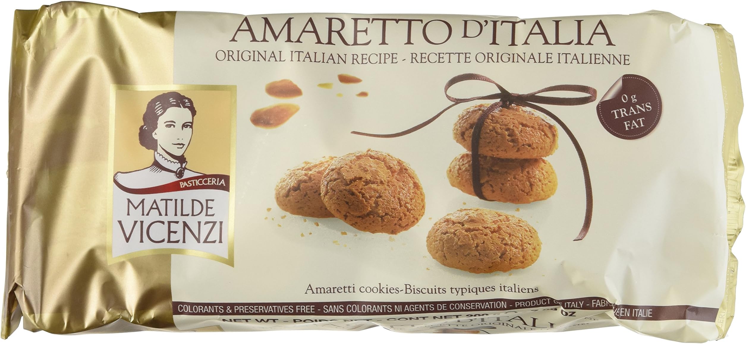 Vicenzi Amaretto Cookies Tray, 7.05 Oz