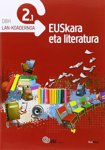 Portada de Dbh 2 - Eki - Euskara Lit. Lan Koad. 2.1
