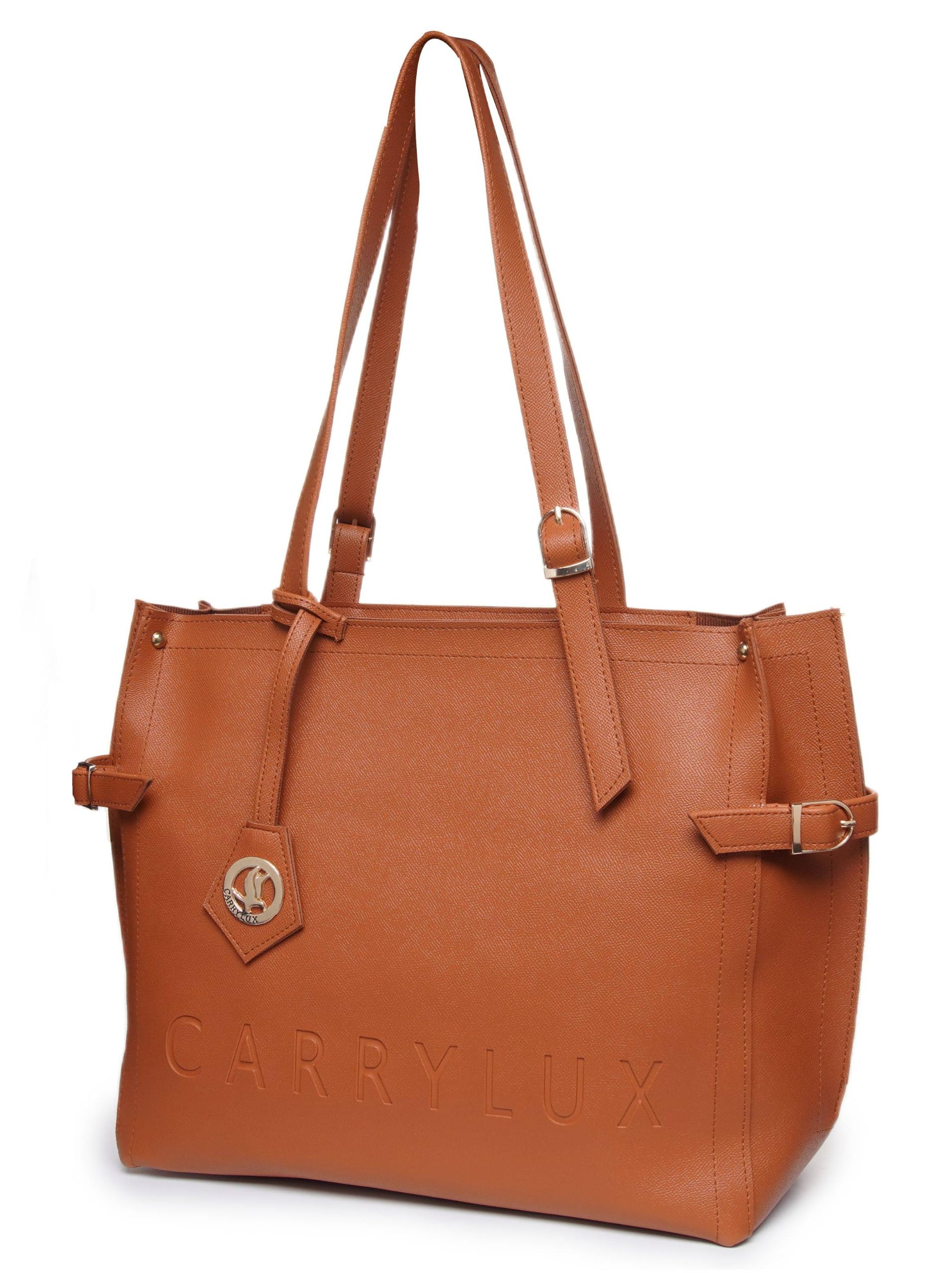 Soft PU Textured Tote Bag for Women-image-27