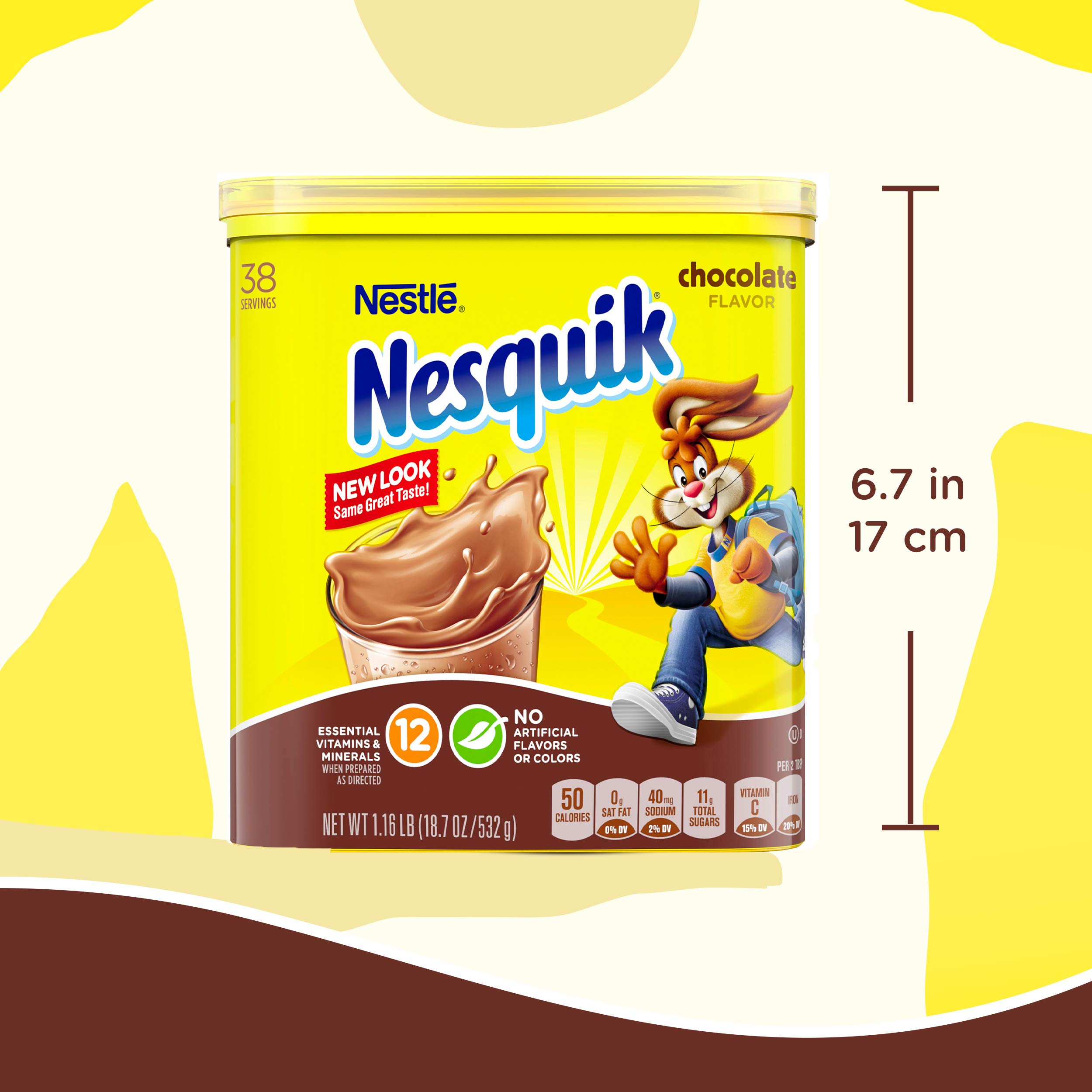 Buy NESQUIK Chocolate Cocoa Powder, 1.16 Lb. Tub Chocolate Milk