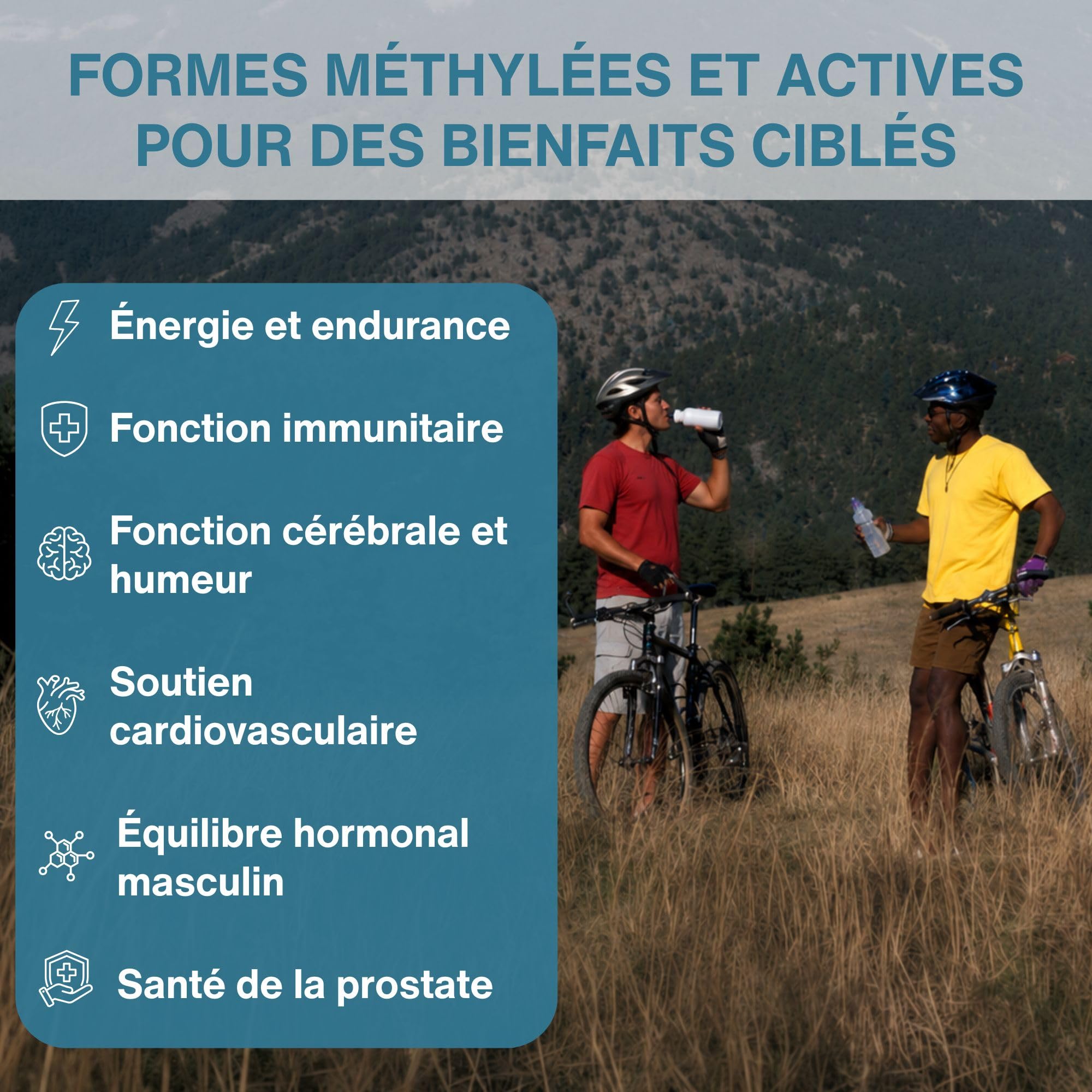 Igennus Multivitamines pour hommes avec lycopène, Dosé avec expertise prête à être absorbée pour l'énergie, l'immunité et la santé cardiaque, libération prolongée, vitamines B méthylées, 180 comprimés