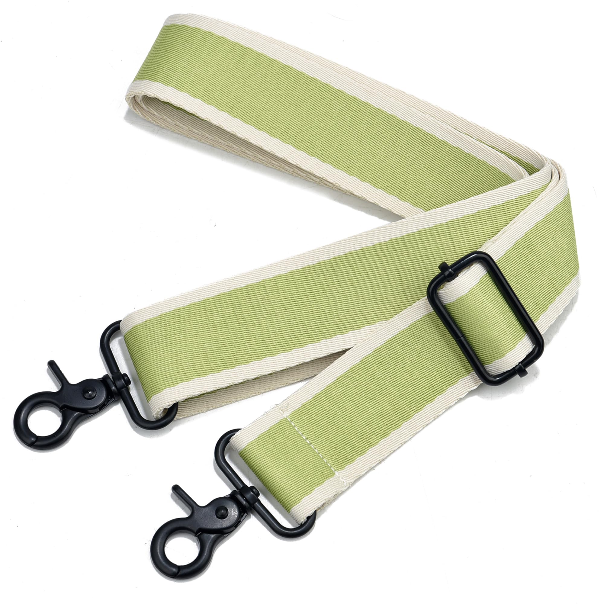 Wide Purse Strap Adjustable Replacement Crossbody Bag Strap Silver Hardware Shoulder Straps