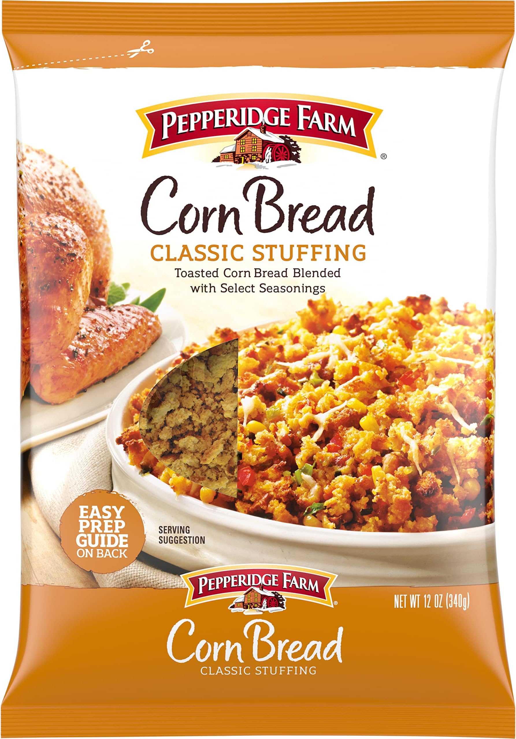 Pepperidge Farm Corn Bread Classic Stuffing, 12 oz. Bag